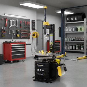 Desmontadora de Neumáticos <span class=keywords><strong>para</strong></span> Camiones Hongtech 620B, Totalmente Automática, 220V, con Cargador Neumático Auxiliar de Vacío, Garantía de 18 Meses - Product Image 1