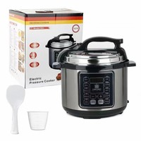 Autocuiseur électrique personnalisé en acier inoxydable 6L grande capacité multifonction réservation intelligente pour soupe de riz