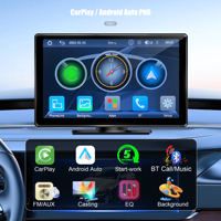 GPS Mobil 9 Inch CarPlay Android Auto Mirror Link Stir Mobil Stereo Head Unit PND Portabel Smart Carplay Monitor Sentuh