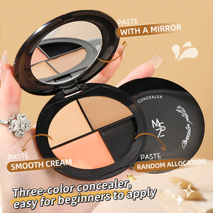 Crema Correctora Profesional al por Mayor para Blanquear <span class=keywords><strong>Ojeras</strong></span>, Manchas <span class=keywords><strong>de</strong></span> Pigmentación y Surcos Lacrimales, con Efecto Invisible y Aspecto Natural - Product Image 4