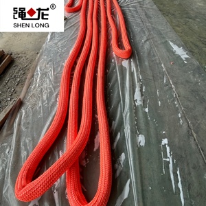 <span class=keywords><strong>Eslinga</strong></span> Circular de Doble Trenzado de UHMWPE de 30T con Grilletes Blandos para Remolque Marítimo, Elevación y <span class=keywords><strong>Amarre</strong></span> de Embarcaciones - Product Image 1