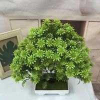 Arbre Bonsaï Artificiel Petit 24cm Plastique Bonsaï Artificiel Pin Décoration Maison