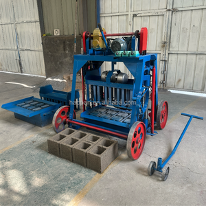 Hướng dẫn sử dụng máy làm gạch lồng vào nhau thủy lực 4-45 cho Nam Phi Điều kiện Mới cho gạch xi măng - Product Image 5