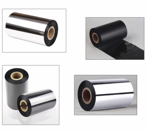 เทปคาร์บอนฐานผสมม้วนขี้ผึ้ง80*<span class=keywords><strong>300</strong></span>เรซินแบบมีกาวในตัวกระดาษฉลากด้วยความร้อนเครื่องพิมพ์บาร์โค้ด - Product Image 6