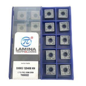 SNMG120408 -NNLT10 Insert en carbure de tungstène Inserts de tournage en carbure de tour CNC - Product Image 3