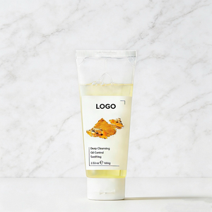 Gel Nettoyant Curcuma & <span class=keywords><strong>Aloe</strong></span> Vera - Camomille Dorée, Nettoyage en Profondeur & Contrôle du Sébum pour Peaux Grasses à Tendance Acnéique - Product Image 2