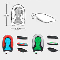 YS MIX Liquidation Bleu TPR Silicone Gel Talon Coussin Semelles Bas Prix Nouvelle Arrivée Confort Semelles Basketball Semelles