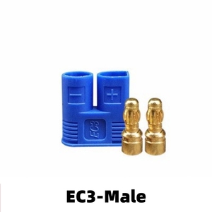 ชุดขั้วต่อ EC2 EC3 EC5 EC8 แบบหัวกระสุน - ชุบทอง 10A-100A 500V ปลั๊กกระแสสูง ตัวผู้/ตัวเมีย สำหรับแบตเตอรี่ RC LiPo มอเตอร์โดรน - Product Image 5