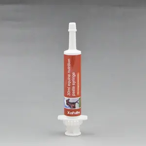 Cheap 30g multi injector 30mL 30CC dial a dose plastic syringes for packaging veterinary use race horse and equine paste