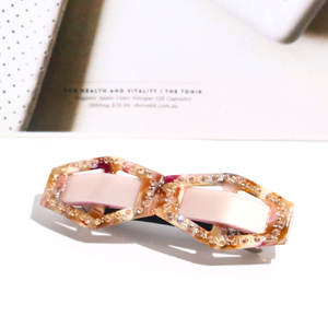 Custom occhiali <span class=keywords><strong>da</strong></span> <span class=keywords><strong>sole</strong></span> di figura barrettes <span class=keywords><strong>clip</strong></span> di capelli primavera acetato donne accessori per capelli barrette francese 8 centimetri <span class=keywords><strong>clip</strong></span> per capelli per le ragazze - Product Image 2