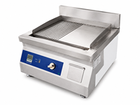 Plaque de cuisson électrique à induction commerciale en acier inoxydable 304 haute efficacité 5000W