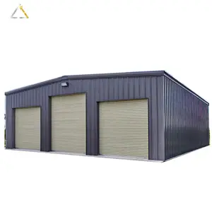 Curved Roof Steel Warehouse Large Span Workshop Type Skeleton Metal Structure Building Prefabricated Sheds