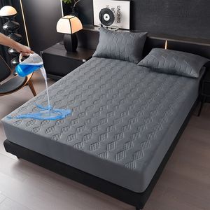 Protector de Colchón Impermeable de Grado A al por Mayor, 100% Poliéster, 500 Hilos, para Hoteles y Dormitorios - Product Image 1