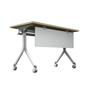 Modern Minimalist Movable Foldable Office Training Desk with Easy Assembly Conference Room and Computer Desk - Product Image 5