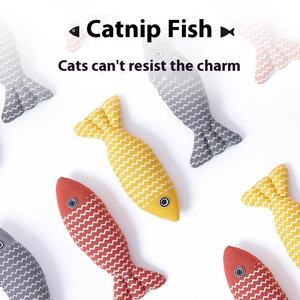 Simulation de chat poisson cataire jouet molaire bâton résistant aux morsures et à l'usure chaton oreiller auto-hey drôle chat artefact - Product Image 5