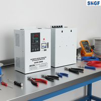 Stabilisateur de tension à transformateur autotransformateur monophasé à bobine toroïdale SHGF 220V, protecteur de tension automatique, entrée 80V AC, aluminium