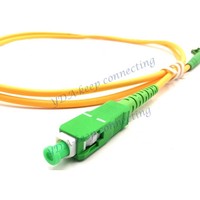 Kabel Patch Fiber FTTX SM/MM 72 Core Bahan PVC/LSZH Konektor Fiber SC LC FC ST Kabel Komunikasi Panjang 1m 5m 20m