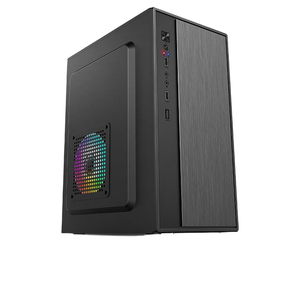 Lựa chọn đầu tiên cho văn phòng và chơi game giữa tháp MicroATX kim loại xây dựng Thiết kế khung thời trang cho chức năng tối ưu - Product Image 2
