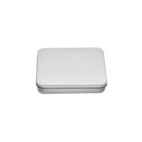 Boîte de rangement pour Kit de survie, organisateur domestique Portable 24 pièces, Kit de premiers secours, stockage d'herbes, pilules artisanat, conteneurs métalliques rectangulaires à charnière