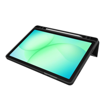 Étui en cuir pour tablette Samsung Galaxy Tab A11+, housse de protection avec support rabattable pour Galaxy Tab A11 Plus