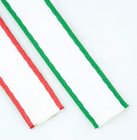 Ruban en papier écologique de qualité supérieure, texture lisse, 100% papier, pour la décoration de cadeaux, fourni par l'usine
