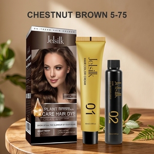 Tinte Permanente para el Cabello de Grado Profesional, Sin Amoníaco, a Base de Hierbas Orgánicas, de Primera Calidad, para Salón de Belleza, Marca Privada al por Mayor, Cubre el Cabello - Product Image 1