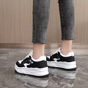 Made in China Women's <b>Shoes</b> Fashion Trend Sports Casual <b>Shoes</b> Thick-soled <b>Height</b>-<b>increasing</b> Board <b>Shoes</b> - Product Image 1