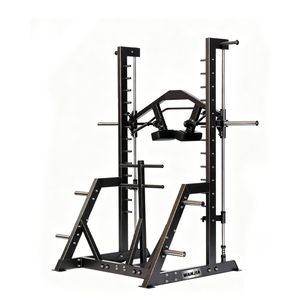 Máquina de entrenamiento de fuerza multifuncional para uso comercial, con soporte para sentadillas, jaula, máquina Smith y entrenamiento con pesas libres - Product Image 5