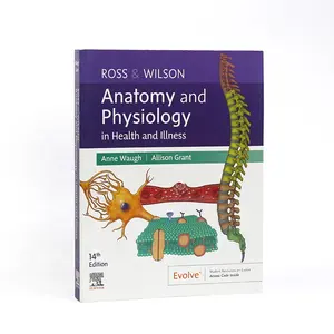 Stampa su richiesta anatomia e anatomia con copertina morbida in salute e malattia In Stock libri medici