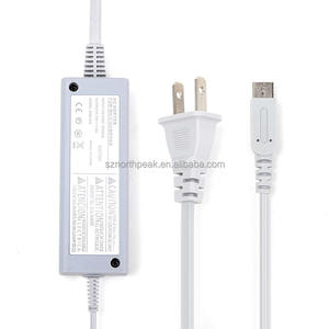Adaptateur secteur US UK AU EU pour la charge de la manette de jeu <span class=keywords><strong>Wii</strong></span> <span class=keywords><strong>U</strong></span> - Product Image 1