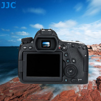 KIWIFOTOS KE serisi uzun Eyecup kameralar için Canon EB EF on Canon EOS 5D Mark II 5D 6D Mark II 6D 6D 80D 70D için yedek