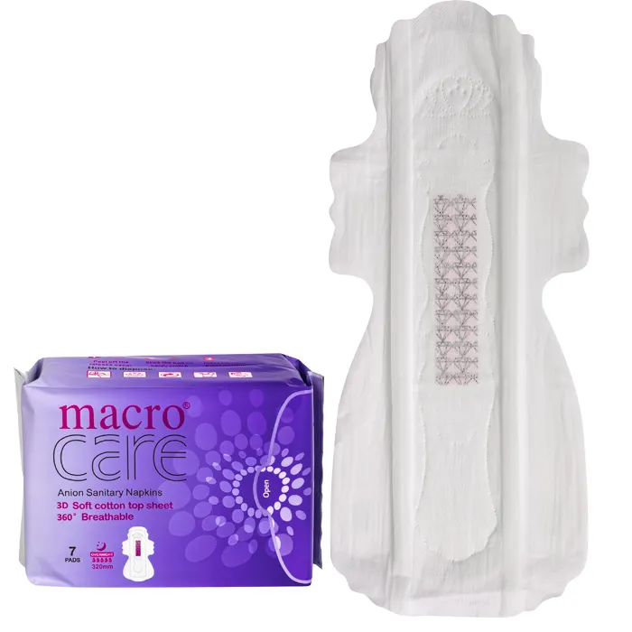 Feminine Hygiene Products Disposable Cotton Regular Winged Women Sanitary Napkin