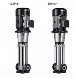 Pompe multi-étages en acier inoxydable 2205 à haute pression et faible bruit pour transfert d'eau et surpression industrielle - Product Image 2