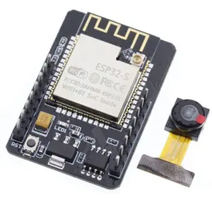 ESP32凸轮WiFi和开发板PCB无线2.4GHz双核模式，带OV2640摄像头低成本esp32模块