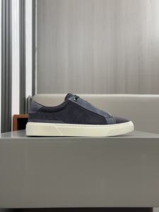 Nouvelles chaussures de sport en cuir de qualité supérieure, légères, à semelle épaisse, pour hommes, décontractées, pour l'extérieur, anti- - Product Image 4