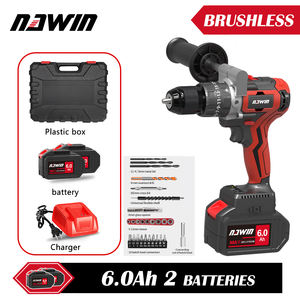 Perceuse à percussion électrique sans fil NAWIN 20V à couple élevé pour le béton, le perçage sur glace pour la pêche, grande capacité de batterie 13mm - Product Image 4