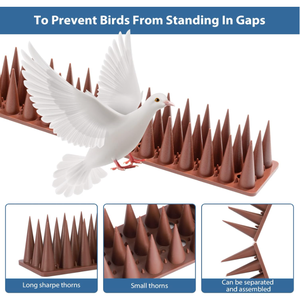 Casa jardín azotea balcón Anti escalada valla picos <span class=keywords><strong>paloma</strong></span> disuasorio pájaro picos para palomas - Product Image 2