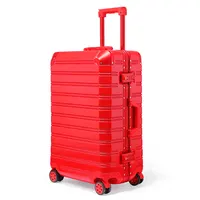 #9188 26 "pollici di Affari Vestito di Viaggi Caso Migliore Business Case & bagagli produttore valigia in alluminio stampa del logo