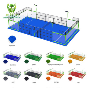 Bonne perméabilité à l'eau de vente directe d'usine et <span class=keywords><strong>gazon</strong></span> <span class=keywords><strong>artificiel</strong></span> durable pour le court de tennis de padel - Product Image 5