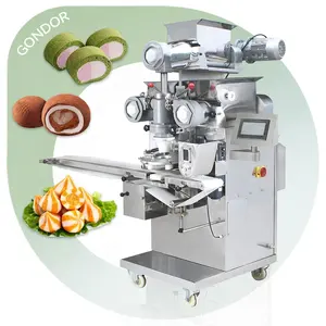 Automatische gefrorene Kibbeh Falafel Kubba Mochi Ball Schokoladen füllung Cookie Encrust ing Machine für Arancini