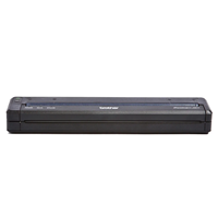Brother Printer Resi termal langsung A4 portabel, PJ722 8 Ppm resolusi 300x300 baterai Mini USB isi ulang garansi 1 tahun