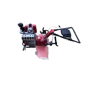 Microcultivador Manual con Motor de Gasolina de 2.5 Hp, Cultivador de Suelo Rojo Sh400 - Product Image 5