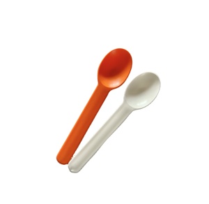 Cuchara de Helado Biodegradable de Almidón de Maíz, Personalizable con Logotipo, Colorida, Desechable, para Yogur y Helado Suave - Product Image 4