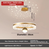 Lustre LED Moderne de Luxe en Aluminium, Suspension Design Nordique, Hauteur Réglable, Taille Moyenne, Intensité Variable, Facile à Installer