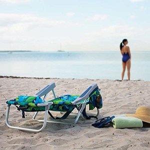 <span class=keywords><strong>Tumbona</strong></span> Portátil para Exteriores, Estilo Mochila, Doble Uso, Ajustable, Resistente, <span class=keywords><strong>Plegable</strong></span>, para Playa - Product Image 6