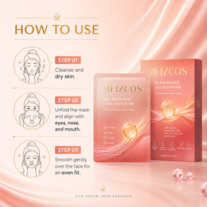 <span class=keywords><strong>Masque</strong></span> facial en feuille pleine face à marque privée, au collagène, acide hyaluronique et niacinamide, hydratant, raffermissant, illuminateur, en soie non tissée, OEM ODM - Product Image 5