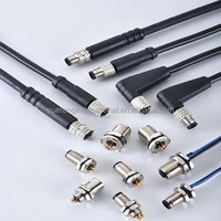 RJ45 커넥터 - M12 원형 A 코드 암수 커넥터 (M12 4핀)