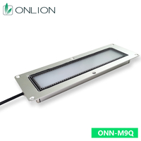 Lampu Kerja Mesin Buatan Pabrik ONN IP67 Tahan Air M9Q Panjang Opsional Logo Dapat Disesuaikan AC/DC Paduan Aluminium+Kaca Tempered