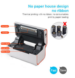 M4202 203DPI 110mm熱配送ラベルプリンターワイヤレスプリンター送料パッケージ用中小企業IOS PC & 電話 - Product Image 5