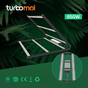 Lampe de culture intelligente pliable commerciale 650w Bridgelux LED spectre complet 6 barres avec contrôleur intelligent <span class=keywords><strong>Spider</strong></span> Lampe de culture intérieure - Product Image 1